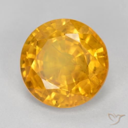 Saphir Orange-or naturelle Tour, 3.15 ct, VS-SI
