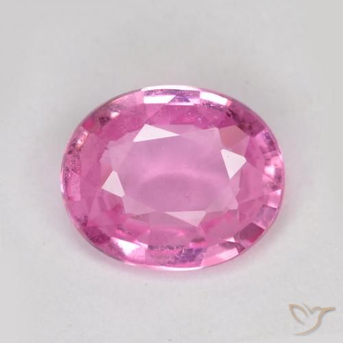 0.70ct Naturel Rose pourpre royal Saphir, ovale, VS-SI