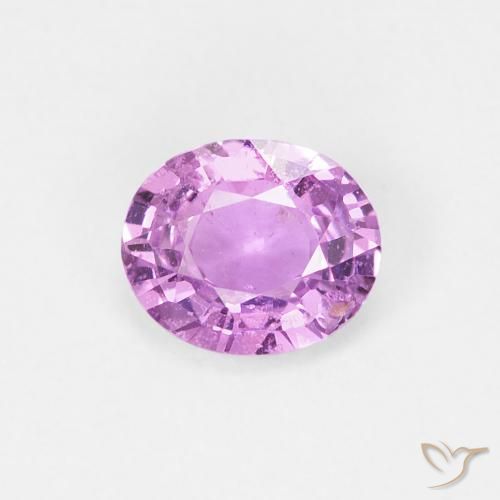 0.60ct Naturel Violet mauve Saphir, ovale, VS-SI