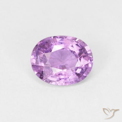 0.59ct Naturel Pourpre moyen Saphir, ovale, VS-SI