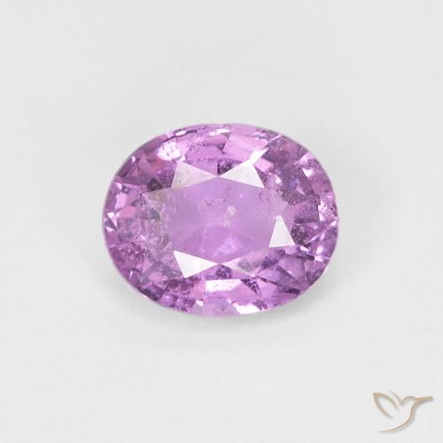 0.74ct Naturel Pourpre moyen Saphir, ovale, VS-SI