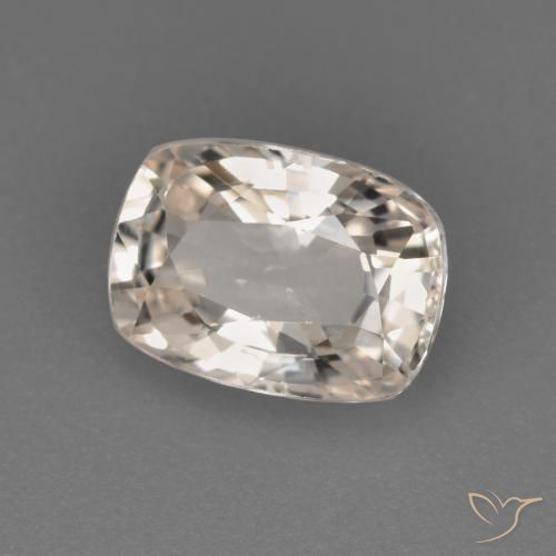 Saphir Doré très clair naturelle Coussin, 1.13 ct, VVS-VS