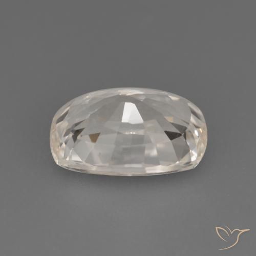 Saphir Doré très clair naturelle Coussin, 1.13 ct, VVS-VS