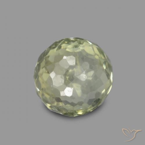 0.59ct Naturel Vert jaunâtre Saphir, Tour, VS-SI