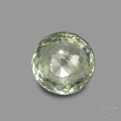 0.64ct Naturel Vert moyen Saphir, Tour, VS-SI