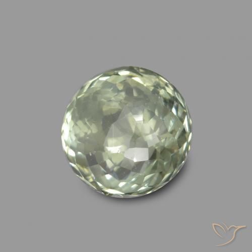 Saphir Vert moyen naturelle Tour, 0.64 ct, VS-SI