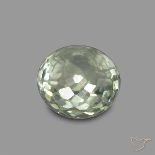 Saphir Vert moyen naturelle Tour, 0.64 ct, VS-SI