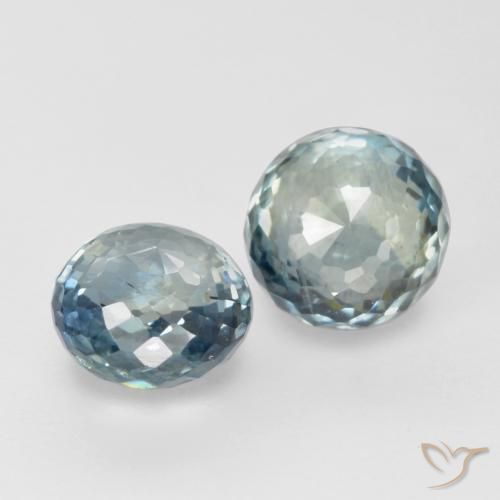 Shop natural 0.99ct Vert bleu Saphir gems, Tour, from Tanzanie at GemSelect. In stock, global shipping!