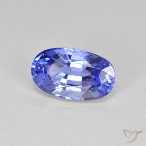 Saphir Violet foncé Bleu naturelle ovale, 2.36 ct, VVS-VS