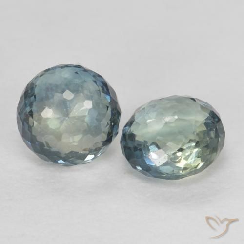 Shop natural 0.74ct Bleu verdâtre Saphir gems, Tour, from Tanzanie at GemSelect. In stock, global shipping!