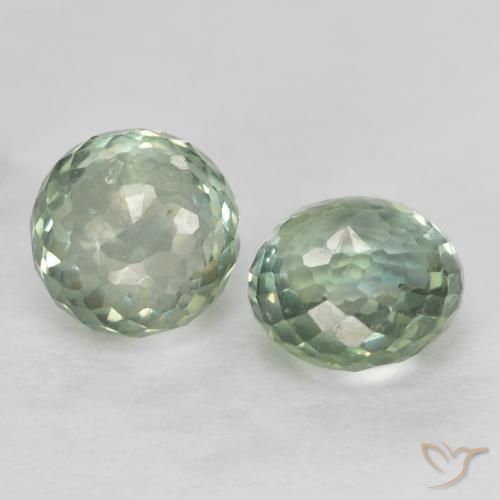 Shop natural 1.06ct Vert très clair Saphir gems, Tour, from Tanzanie at GemSelect. In stock, global shipping!