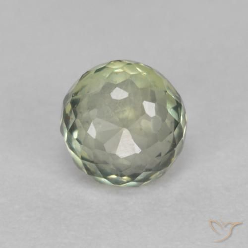 Saphir Vert forêt léger naturelle Tour, 0.56 ct, VVS-VS