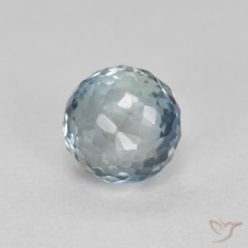 0.48ct Naturel Bleu clair Saphir, Tour, VS