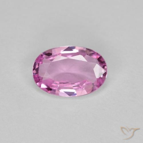 0.58ct Naturel Rose pourpre royal Saphir, ovale, VVS