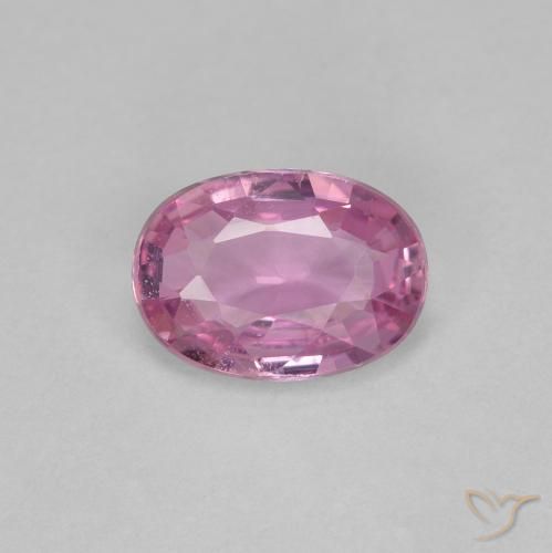 0.73ct Naturel Violet clair Saphir, ovale, VVS