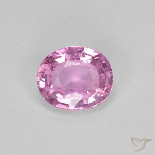 0.44ct Naturel Rose clair Saphir, ovale, VS