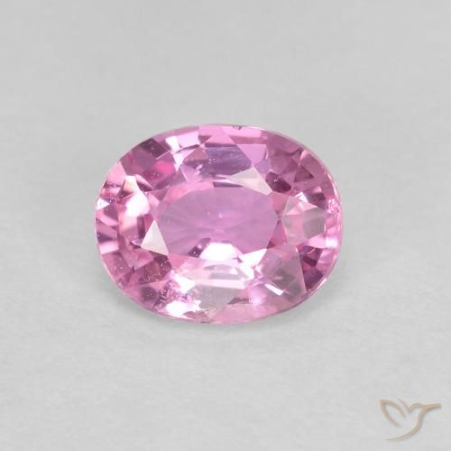 0.44ct Naturel Rose pourpre royal Saphir, ovale, VVS-VS