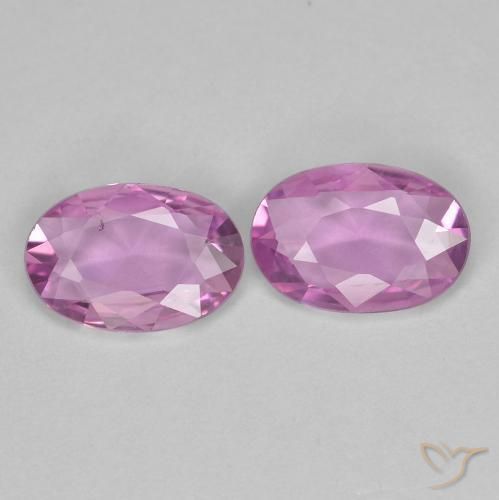 Shop natural 0.70ct Violet clair Saphir gems, ovale, from Tanzanie at GemSelect. In stock, global shipping!