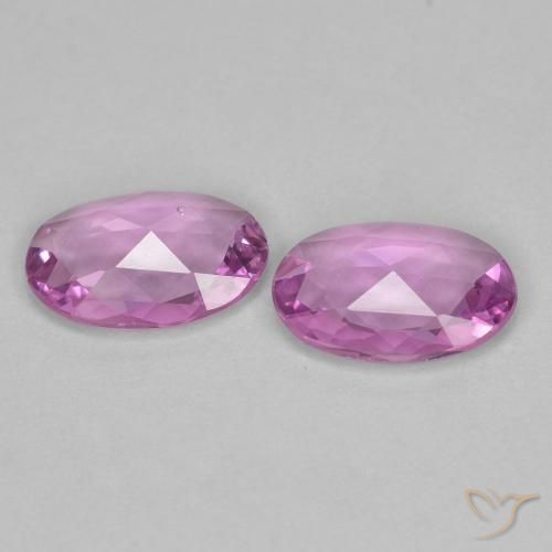 Shop natural 0.70ct Violet clair Saphir gems, ovale, from Tanzanie at GemSelect. In stock, global shipping!