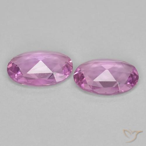Shop natural 0.73ct Rose pourpre royal léger Saphir gems, ovale, from Tanzanie at GemSelect. In stock, global shipping!