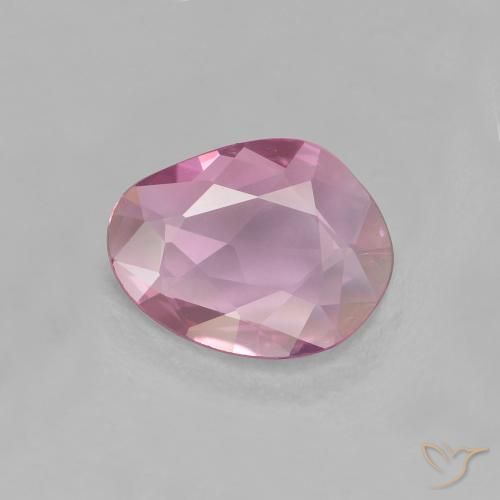 0.77ct Naturel Rose moyen-léger Saphir, Fantaisie, VVS