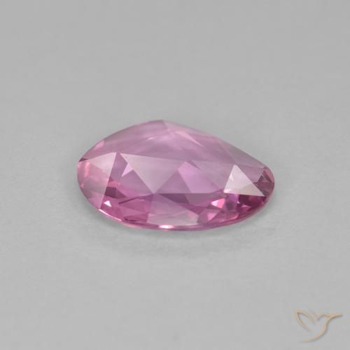 Saphir Rose moyen-léger naturelle Fantaisie, 0.77 ct, VVS