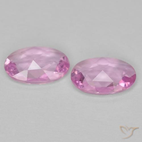 Shop natural 0.72ct Rose pourpre royal très clair Saphir gems, ovale, from Tanzanie at GemSelect. In stock, global shipping!