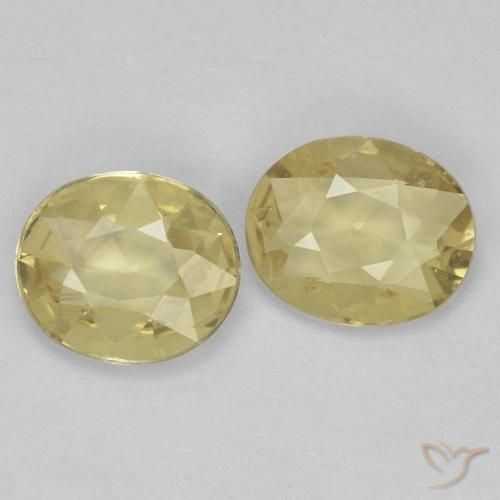 Shop natural 1.02ct Jaune clair Saphir gems, ovale, from Tanzanie at GemSelect. In stock, global shipping!