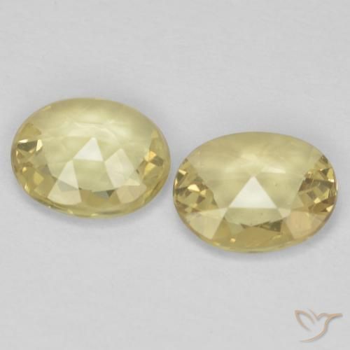 Shop natural 1.02ct Jaune clair Saphir gems, ovale, from Tanzanie at GemSelect. In stock, global shipping!