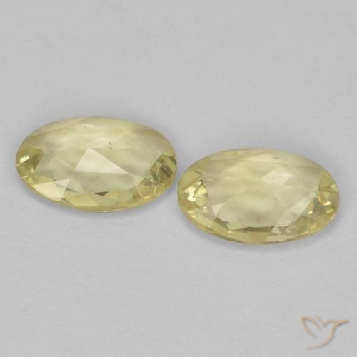Shop natural 0.78ct Jaune Dijon très clair Saphir gems, ovale, from Tanzanie at GemSelect. In stock, global shipping!