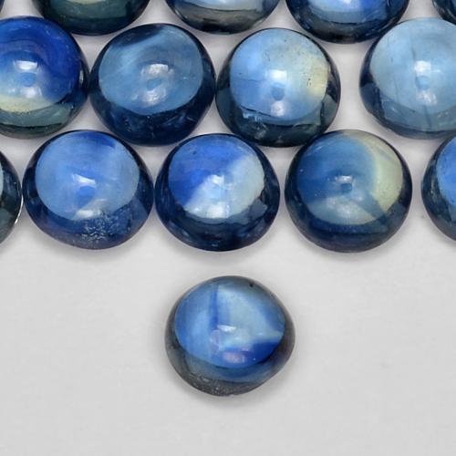 Saphir Bleu marine naturelle Tour, 0.36 ct, Transparent