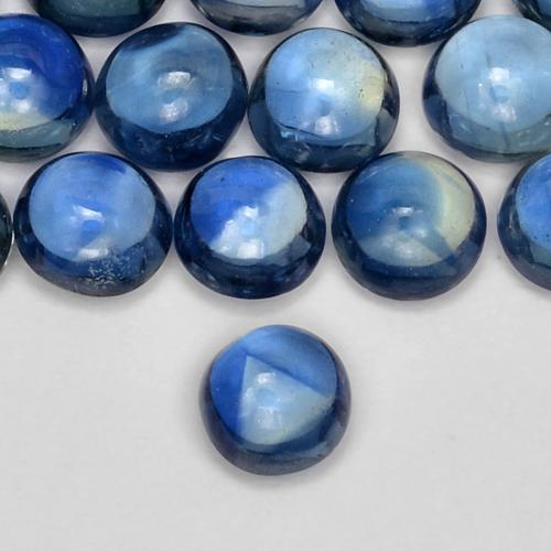 Saphir Bleu marine naturelle Tour, 0.36 ct, Transparent