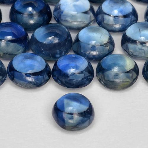 Saphir Bleu marine naturelle Tour, 0.36 ct, Transparent