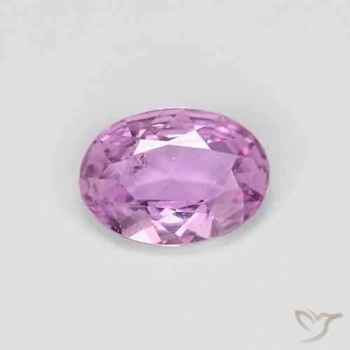 0.63ct Naturel Violet clair Saphir, ovale, VS