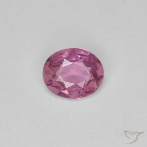 0.54ct Naturel Rose foncé Saphir, ovale, VVS-VS