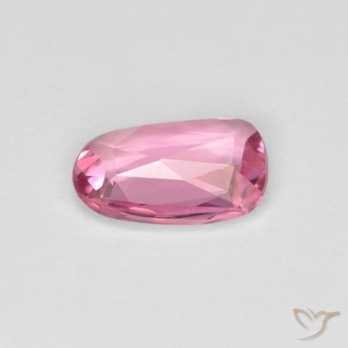 Saphir Rose bubblegum naturelle Fantaisie, 0.82 ct, VVS