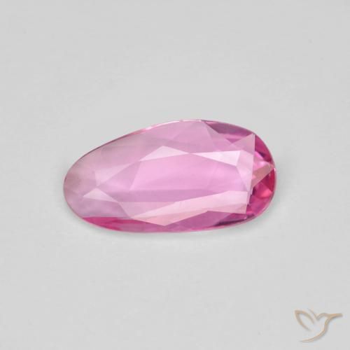0.88ct Naturel Rose intense Saphir, Fantaisie, VVS