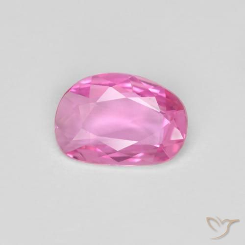 0.60ct Naturel Rose pourpre royal Saphir, Fantaisie, VVS