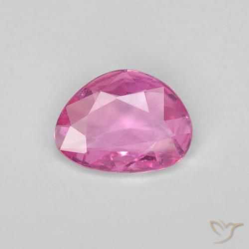 0.84ct Naturel Rose foncé Saphir, Fantaisie, VVS-VS