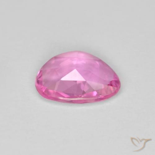 Saphir Rose foncé naturelle Fantaisie, 0.84 ct, VVS-VS
