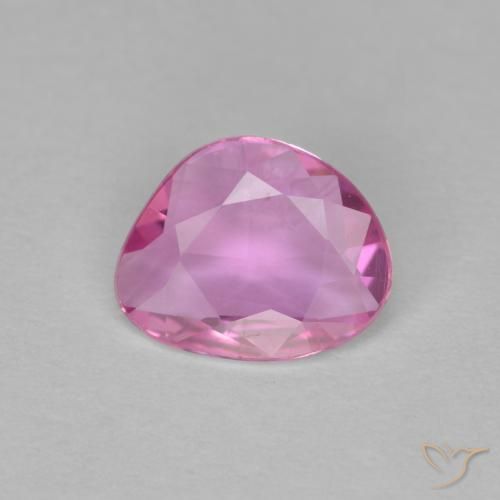 0.65ct Naturel Rose moyen Saphir, Fantaisie, VVS