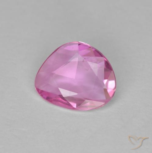 Saphir Rose moyen naturelle Fantaisie, 0.65 ct, VVS