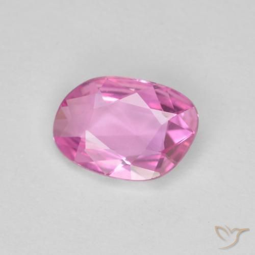 Saphir Pourpre rose vif naturelle Fantaisie, 0.52 ct, VVS