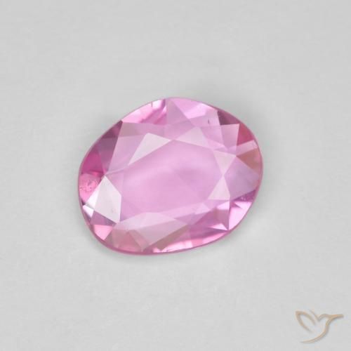 Saphir Rose moyen naturelle Fantaisie, 0.95 ct, VVS