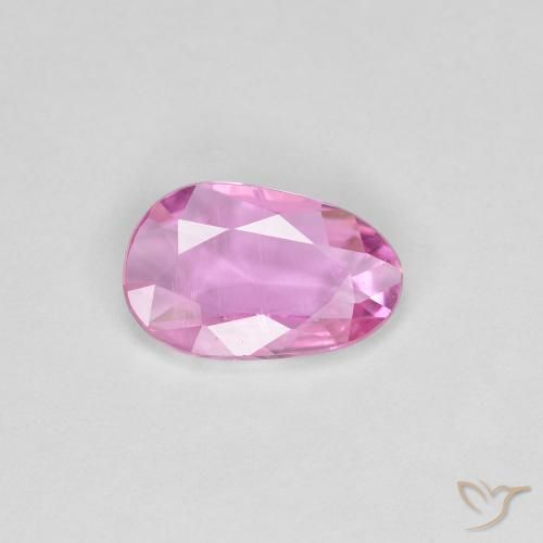 0.75ct Naturel Rose moyen Saphir, Fantaisie, VS