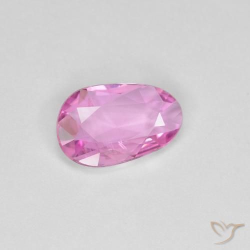 Saphir Rose moyen naturelle Fantaisie, 0.75 ct, VS
