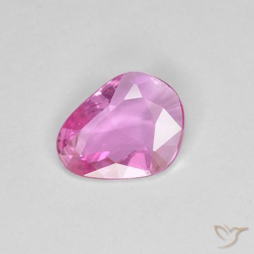 0.91ct Naturel Rose moyen Saphir, Fantaisie, VVS-VS