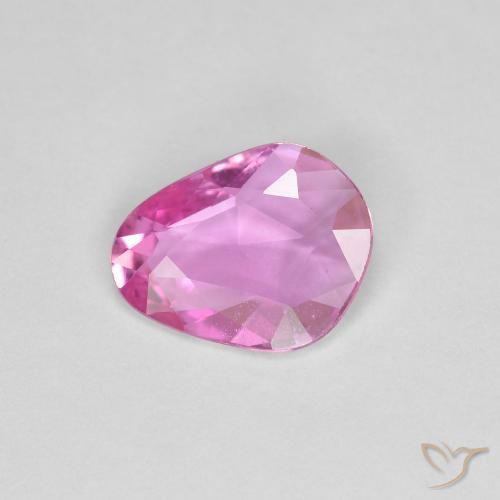 Saphir Rose moyen naturelle Fantaisie, 0.91 ct, VVS-VS