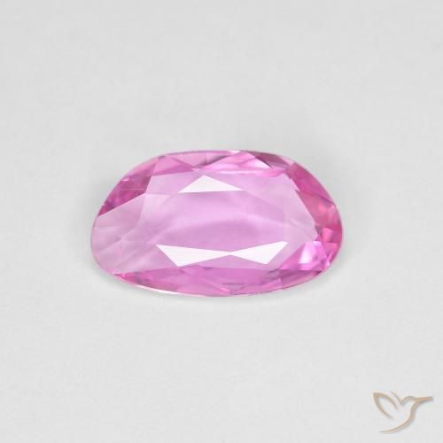 0.94ct Naturel Rose pourpre royal Saphir, Fantaisie, VVS-VS