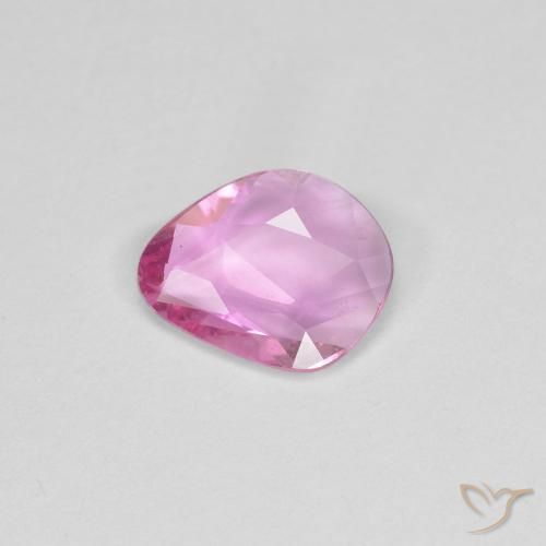 Saphir Rose moyen naturelle Fantaisie, 0.62 ct, VS